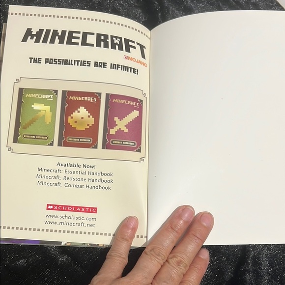 Minecraft Construction Handbook - Blue and Gold $15 - Picture 6 of 7